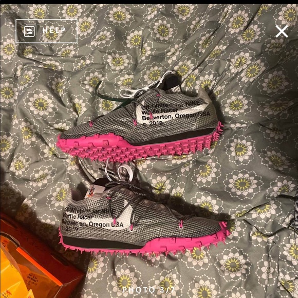 off white racer pink